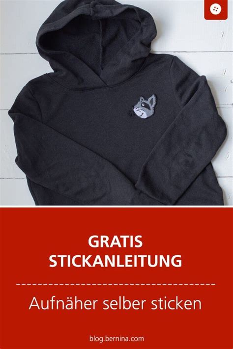 Stickanleitung: Aufnäher (Patches) selb.